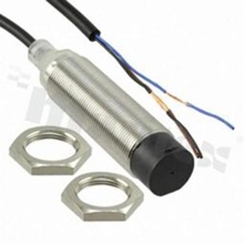 Proximity sensor; inductive; material: nickel-brass; length: 78mm; thread: M18; unshielded; sensing distance: 16mm; power supply: 10-30V DC; PNP-NO; cable: 2m