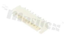 Header for PCB; pitch 2.50mm; 10-contacts; THT; male; top entry; 250V/3A