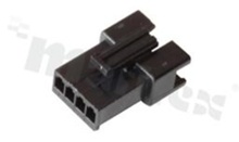 Crimp terminal housing; pitch 2.50mm; 2-contacts; male; applicable wire AWG#28-22; 250V/3A