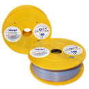 Przewód pojedynczy LGY/H05V-K; z wielodrutową miedzianą żyłą; niebieski/pomarańczowy; przekrój 0.50mm2; AWG 20; 500V; -40+105 st.C; 100m.