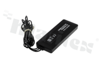 Antenna; Combo; Active; rectangular; LTE/Wi-Fi/GNSS; 700-5850MHz; 4.1dBi; VSWR<5.2; linear/RHCP; omni-directional/directional; RG174LL; 1.03m; SMA; adhesive; 143.73x51.33x15mm; black