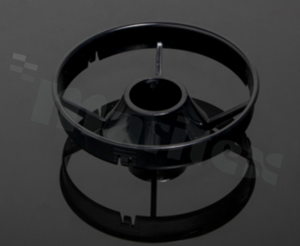 Holder do diod LED; ilość diod: 1; rozmiar: okrąg 70mm; wysokość: 21.3mm; rodzaj materiału: PC; sposób mocowania: śruby