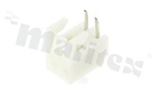 Board to board female connector; 2 contacts; 2.54mm pitch; right angle