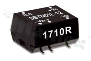 Converter DC/DC; 1W; 9V; 21.6-26.4V; 111mA