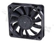 Fan; DC; 12VDC; 60x60x15mm; 0.56m3/min; 30.0dB.