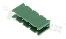 Listwa zaciskowa rozłączalna; w rastrze 7.62mm; 4-torowa; męska; pionowa; otwarta; UL 300V/15A; TUV:400V/20A