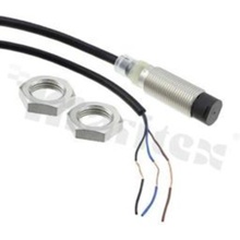 Proximity sensor; inductive; material: nickel-brass; length: 47mm; thread: M12; unshielded; sensing distance: 8mm; power supply: 10-30V DC; PNP-NO; cable: 2m