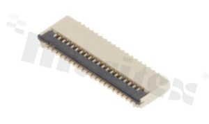 ZIF connector for FFC/FPC; pitch 0.30mm; 29-contacts; SMD; side entry