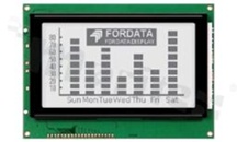 Wyświetlacz LGM; LCD graficzny; 240x128 pikseli; FSTN pozytywowy; z podświetlenia LED białym; kąt patrzenia 6:00; 5.0 V; 