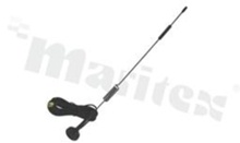 Antena; whip; LTE; 698-2700MHz; 5.0dBi; VSWR<2.0; liniowa; dookólna; RG174; 5m; SMA; magnetyczna; fi35x315mm; czarny