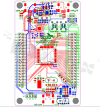 Zestaw Startowy GD32F427VKT6; ARM Cortex-M4; USB mini; RESET KEY; USER KEY; LED; GD-Link