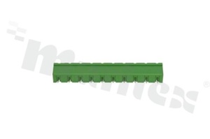 Listwa zaciskowa rozłączalna; w rastrze 7.50mm; 10-torowa; męska; pionowa; zabudowana; UL 300V/15A