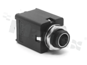 Connector: Jack 6.3mm; socket; female; mono; straight; on panel mounting