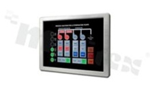 Fanless PanelComputer 15''; touch panel; IntelCore i5 5200U 2.2 GHz; up to 16 GB RAM; touch screen; IP65 front; SATA; 6x USB; 2xCOM; 2x HDMI; 2x LAN; Audio; 2x mPCIe; 1x SIM; 1x mSATA; supply 9-24 VDC