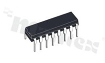 Układ Scalony Przełącznik Analogowy Demultiplekser/Multiplekser; CH: 8; 8:1; 100mW; 3-15V; -40+125 st.C; THT; DIP16