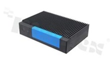 Bezwentylatorowy komputer wbudowany; procesor IntelCeleron N3350 / Pentium N4200; do 8GB RAM; VGA; 2x HDMI; 1xCOM; 4x USB; 2x LAN; 1x mSATA; 1x SATA; 1x FS mPCIe; 1x HS mPCIe; temp. pracy -10+50C; zasilanie 12-24 V DC