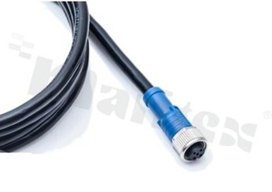 Wtyk jednostronny NMEA2000, 5-stykowy, żeński, metalowy, 4A, z kablem o długości 1m, IP68, UL