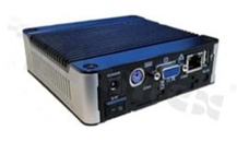 BOXComputer; Vortex MX86; 933 MHz; RAM 1 GB; 1x LAN; 1x SATA; 3x RS-232; VGA; slot for SDCard