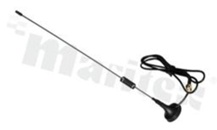 Antena; whip; ISM; 868MHz; 5.0dBi; VSWR<2.0; liniowa; dookólna; RG174; 3m; SMA; magnetyczna; fi30x299mm; czarny