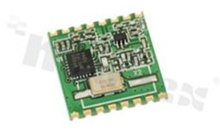 Moduł; ISM; transceiver; 433MHz; +20dBm; -121dBm; SPI; FSK/GFSK/OOK; 1.8-3.6V; SMD 16-pin