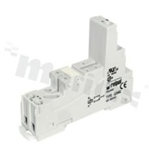 Socket for relay RM87N; 5 PIN; 12A; mounting: panel, DIN; 12A/300VAC