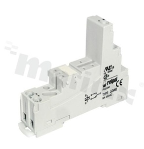 Socket for relay RM87N; 5 PIN; 12A; mounting: panel, DIN; 12A/300VAC