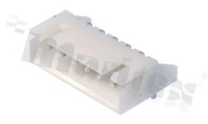 Header for PCB; pitch 2.50mm; 10-contacts; THT; male; side entry; 250V/3A