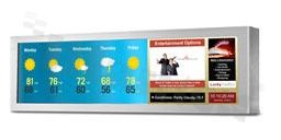 Monitor 15.1"; IP66; 16.7M kolorów; 1280x248; jasność 300 nitów; kontrast 2000:1; kąt widzenia 178/178; VGA; Jeck; temp. pracy: 0+50 st.C; zasilanie 12V DC; VESA