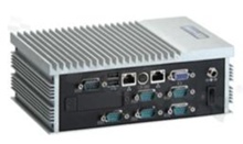 Bezwentylatorowy przemysłowy komputer wbudowany; procesor Intel Atom N270 1;6 GHz; 1x VGA; 2x Gigabit LAN; 1xCF; 1x SATA;; 6xCOM; 4x USB; temperatura pracy -10+50C; zasilanie 12V;WYCOFANY Z PRODUKCJI