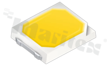 LED GW JTLMS1.EM-GVH2-XX55-1; dioda biała neutralna 4000K; CRI min. 80; Vf: 2.80-3.30V; strumień min. 27lm/60mA; kąt świecenia: 120 stopni