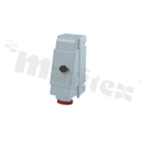 463MVS6WH; Gniazdo zasilające; ze switchem; 60A; 5pin; 415V; IP69k; seria Critical&Safe