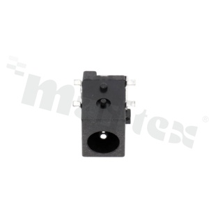 Gniazdo zasilające do PCB; męskie; kątowe; średnica kołka 2.0mm; średnica otworu 6.3mm; montaż: SMD, 5A