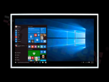 Fanless 21.5" Wide-Screen Industrial Panel PC with Intel J1900 Quad-Core Processor