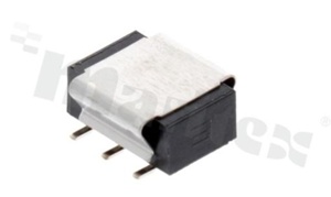 Female header; pitch 2.54mm; double row 2x3 contacts; SMD; straight; top and bottom entry, height 3,65mm