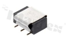 Female header; pitch 2.54mm; double row 2x3 contacts; SMD; straight; top and bottom entry, height 3,65mm