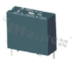 Electromagnetic relay; contact rating current 10A; coil voltage 5VDC; make contact (1A); 7A/277VAC