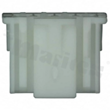 Crimp terminal housing; pitch 2.50mm; 4-contacts; female; applicable wire AWG#20-28; 250V/3A