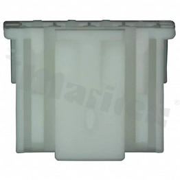 Crimp terminal housing; pitch 2.50mm; 4-contacts; female; applicable wire AWG#20-28; 250V/3A