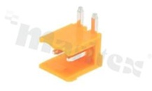 Pluggable terminal block; pitch 3.96mm; 2-ways; male; r/a pin header; open type; UL 150V/8A