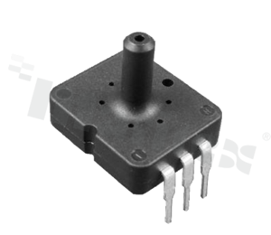 Czujnik ciśnienia względnego (nadciśnienie); zakres: 25 kPa; dokładność: +-2%; temp.pracy: -40+125 st.C; wyjście: cyfrowo wzmocnione napięciowe; zasilanie: 3.0 VDC; kierunek pinów: przeciwny; THT; tacka