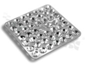 Reflector for LED high power; angle: 40 degrees ; Number of LEDs: 48; Dimensions: 144.98x144.98mm; Height: 10mm; material: PC; aluminium; Fastening: screw