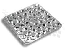 Reflector for LED high power; angle: 40 degrees ; Number of LEDs: 48; Dimensions: 144.98x144.98mm; Height: 10mm; material: PC; aluminium; Fastening: screw