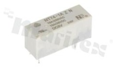 Przekaźnik elektromagnetyczny; prąd znamionowy 10A; napięcie cewki 5VDC; pojedynczy styk zwierny (1A); 10A/30VDC; 10A/250VAC; materiał styków:AgSnO2