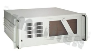 obudowa 4U AX6100WM; płyta główna IMB204; procesor Intel Pentium 2130 3.2 GHz; pamięć RAM 4 GB; dysk HDD 500 GB; system WIN 7 PRO 64 bit wersja polska; DVD; zasilacz 400 W; LPT