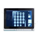 Komputer panelowy; 10.1"; WXGA(1280×800); dotyk: pojemnościowy; Celeron N3060; RAM: do 8GB; 2xCOM; 4xUSB; 2xLAN; SATA; mSATA; 2xmPCI; temp.pracy: 0+40C; zasilanie: zasilacz