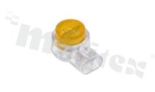 Telecom-splice; for cable-to-cable; cond. from D=0.4 mm to D=0.7 mm; insul. D=1.52 mm.