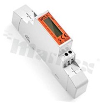 Licznik energii elektrycznej na szyne din; cyfrowy jednofazowy;częstotliwość 50Hz; IP51; 230V/45A