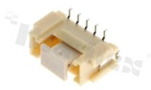 Złącze Kablowe do PCB; w rastrze 2.00mm; 5-stykowe; montaż SMD; męskie; pionowe; 125V/2A