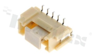 Złącze Kablowe do PCB; w rastrze 2.00mm; 5-stykowe; montaż SMD; męskie; pionowe; 125V/2A