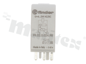 Module M41G, supply voltage 6/24V DC, LED color green, for socket:: GZM2, GZM3, GZM4, GZT2, GZT3, GZT4, GZM80, GZM92, GZT80, GZT92, GZ96